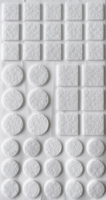 Протектор для мебели Samet KC-WH-MIX2025/10 (10шт, белый)