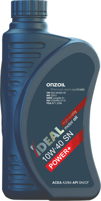 Моторное масло Onzoil Ideal 10W40 SN / 210409 (900мл)