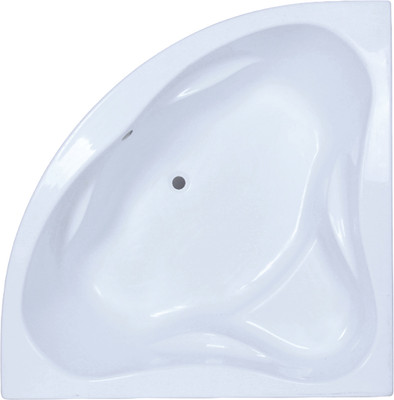 Ванна акриловая AquaFonte Bergamo 140х140 угловая (с каркасом и экраном)