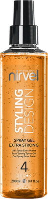 Спрей для укладки волос Nirvel Spray Gel Extra Strong (200мл)