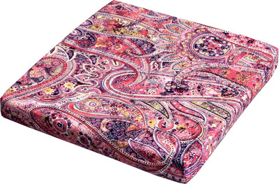 Подушка на стул MATEX Cuadro Concept. Огурцы / 33-363 (розовый/фиолетовый)