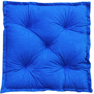 Подушка на стул MATEX Velours 2D / 51-008 (синий)