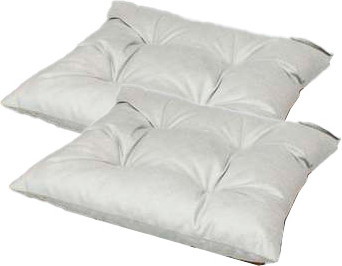 Комплект подушек на стул MATEX Aria / 53-866 (светло-серый, 2шт)