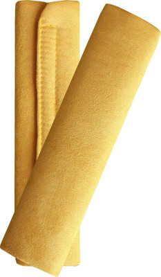 Комплект накладок на ремень безопасности MATEX Alicante / 46-875 (желтый, 2шт)