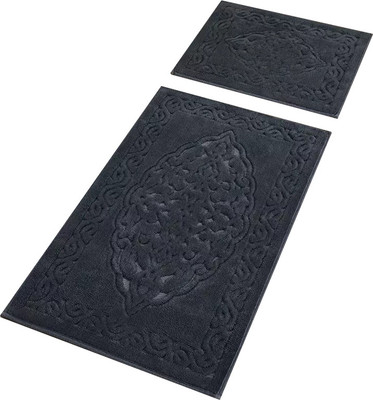 Набор ковриков для ванной и туалета Arya Rejoon 60x50, 60x100 (антрацитовый)