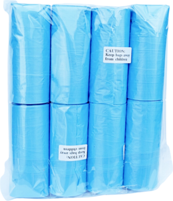 Пакеты для выгула собак Potty-Pot HBL8 0.8мкм (15шт, синий)