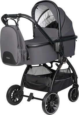Детская универсальная коляска Farfello Camille 3 в 1 2024 / CML-1 (графит)