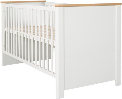 Детская кроватка Roba Ava 70x140 / 1911830 (белый/натуральный)