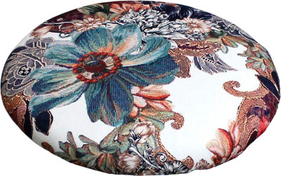 Чехол на табурет MATEX Concept. Line. Гобелен 2 / 51-848 (белый/бирюзовый/синий)