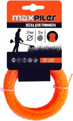 Леска для триммера P.I.T MLT-12415 (15м)