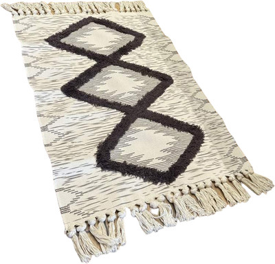 Коврик MATEX Tufted / SLY2314 (бежевый/темно-коричневый)