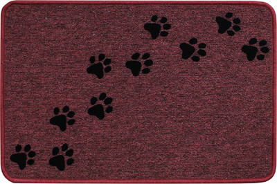 Коврик грязезащитный MATEX Doorman. Art / 23-234 (малиновый/черный)