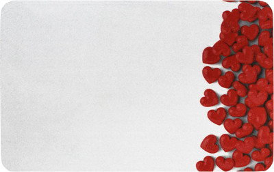 Коврик грязезащитный MATEX Paints / 20-295 (молочный/черный)