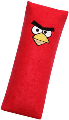 Накладка на ремень безопасности MATEX Birds / 25-146 (красный/серый)