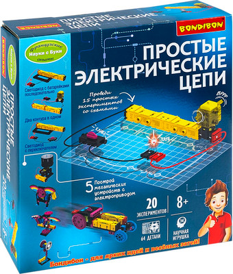 Научная игра Bondibon Простые электрические цепи / ВВ6486