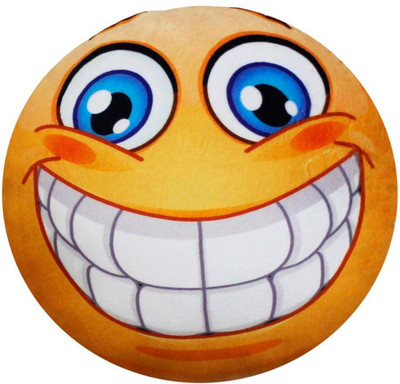 Подушка для автомобиля MATEX Emoji. Лыба / 26-907 (желтый/белый)