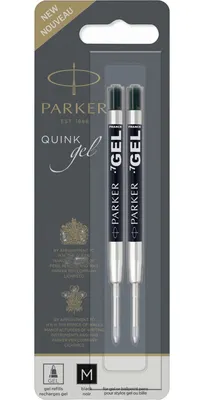 Набор гелевых стержней Parker Z10 M 1950362 (2шт, черный)