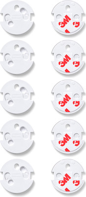 Набор заглушек для розеток BabyOno Поворотная вилка 962/10 (10шт)