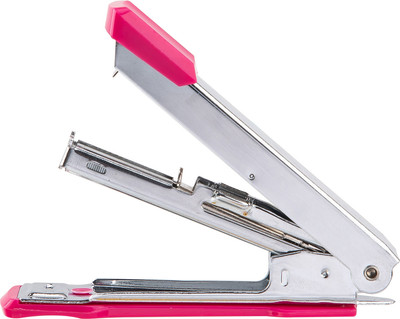 Степлер Deli Vivid / 0224F (розовый)