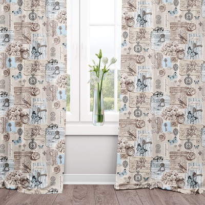 Штора АртПостель Либретто для гостиной с подхватом Ш.145.260