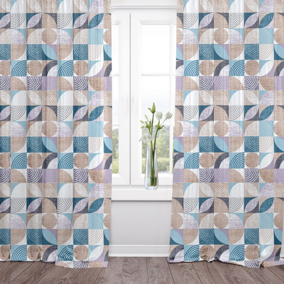 Штора АртПостель Марципан для гостиной с подхватом Ш.145.260