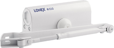 Доводчик с рычагом Нора-М Lonex 310 / 20020 (белый)
