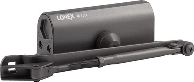 Доводчик с рычагом Нора-М Lonex 330 / 20001 (графитовый)