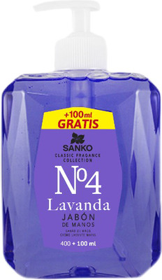 Мыло жидкое Sanko №4 Лаванда (500мл)