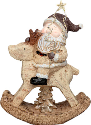 Статуэтка Lefard Дед Мороз на олене 248-175