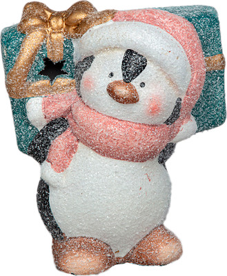 Статуэтка Lefard Пингвин с подарками 248-161