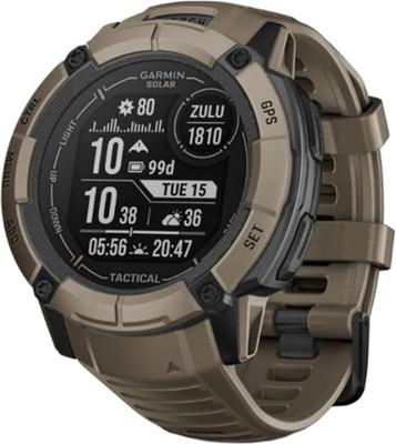 Умные часы Garmin Instinct 2X Solar Tactical 50mm / 010-02805-02 (коричневый)