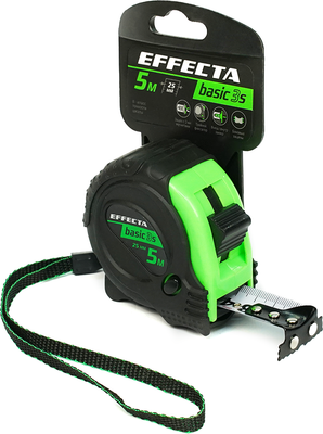 Рулетка Effecta Basic 3S 25мм / 570525S (5м)