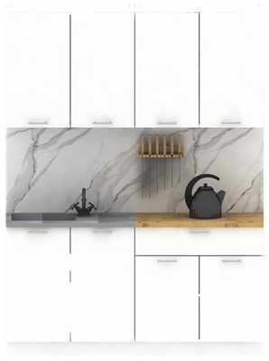 Кухонный гарнитур Eligard Lion 2 1.6 без столешницы (белый)