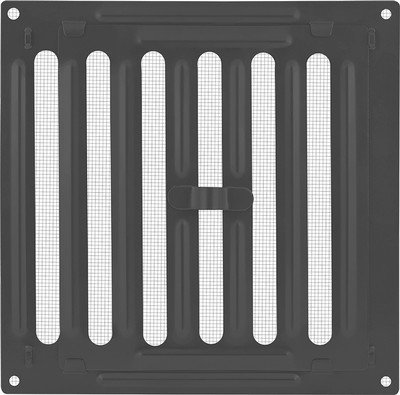 Решетка вентиляционная Нора-М Р-200 / 20184 (графит)