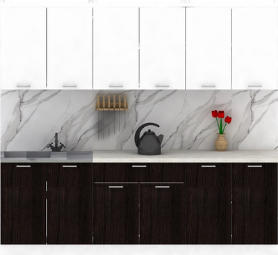 Кухонный гарнитур Eligard Lion 2.4 без столешницы (белый/дуб марбург)