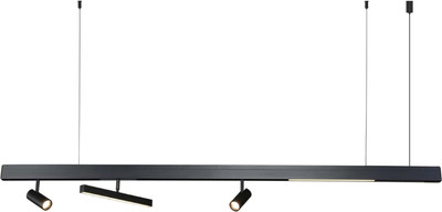 Люстра Kinklight Лайви 07617B.19 (черный)