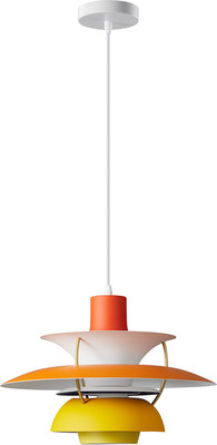 Потолочный светильник Kinklight Дейси 07826-40.09 (оранжевый)