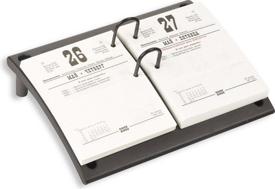 Подставка настольная Attache Для календаря / 32068 (черный)