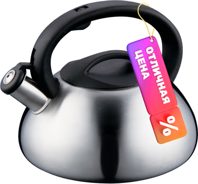 Чайник со свистком CS-Kochsysteme 096588 (3л)