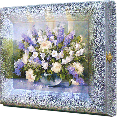 Ключница настенная Декарт Букет полевых цветов 8Л3829