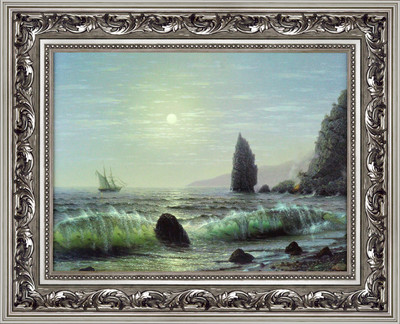 Картина Декарт Ночной Крым 8Л2155 (в раме)