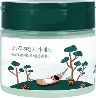 Пэд для лица Round Lab Pine Calming Cica Pad (50шт)