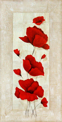 Картина Декарт Алые маки 1 8Л0252 (в раме)