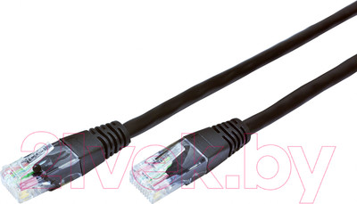 Кабель Cablexpert PP12-0.5M/BK (черный)