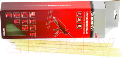 Клеевые стержни Matrix 930742 (34шт, белый)