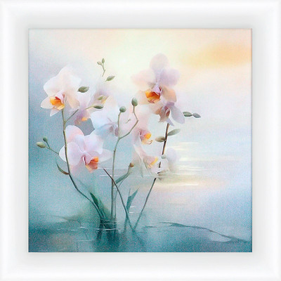 Картина Декарт Нежный букет цветов 8Л4016 (в раме)