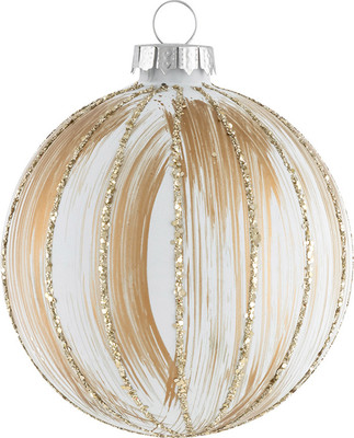 Шар новогодний Волшебная страна Наряд / 108550 (золото)