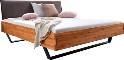 Двуспальная кровать Dipriz Bellissima 160x200 / Д.83052.1 (дикий дуб/масло)
