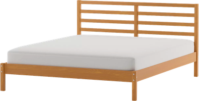 Двуспальная кровать Dipriz Tarva 180x200 / Д.83054.2 (бейц отто)