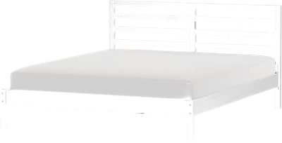 Двуспальная кровать Dipriz Tarva 180x200 / Д.83055.1 (белый воск)